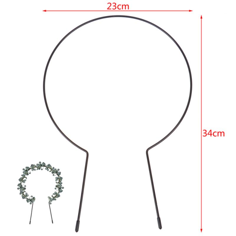 

Железная круглая подставка для садовых растений в форме сердца для вьющихся растений в горшках, цветочная решетка для овощей