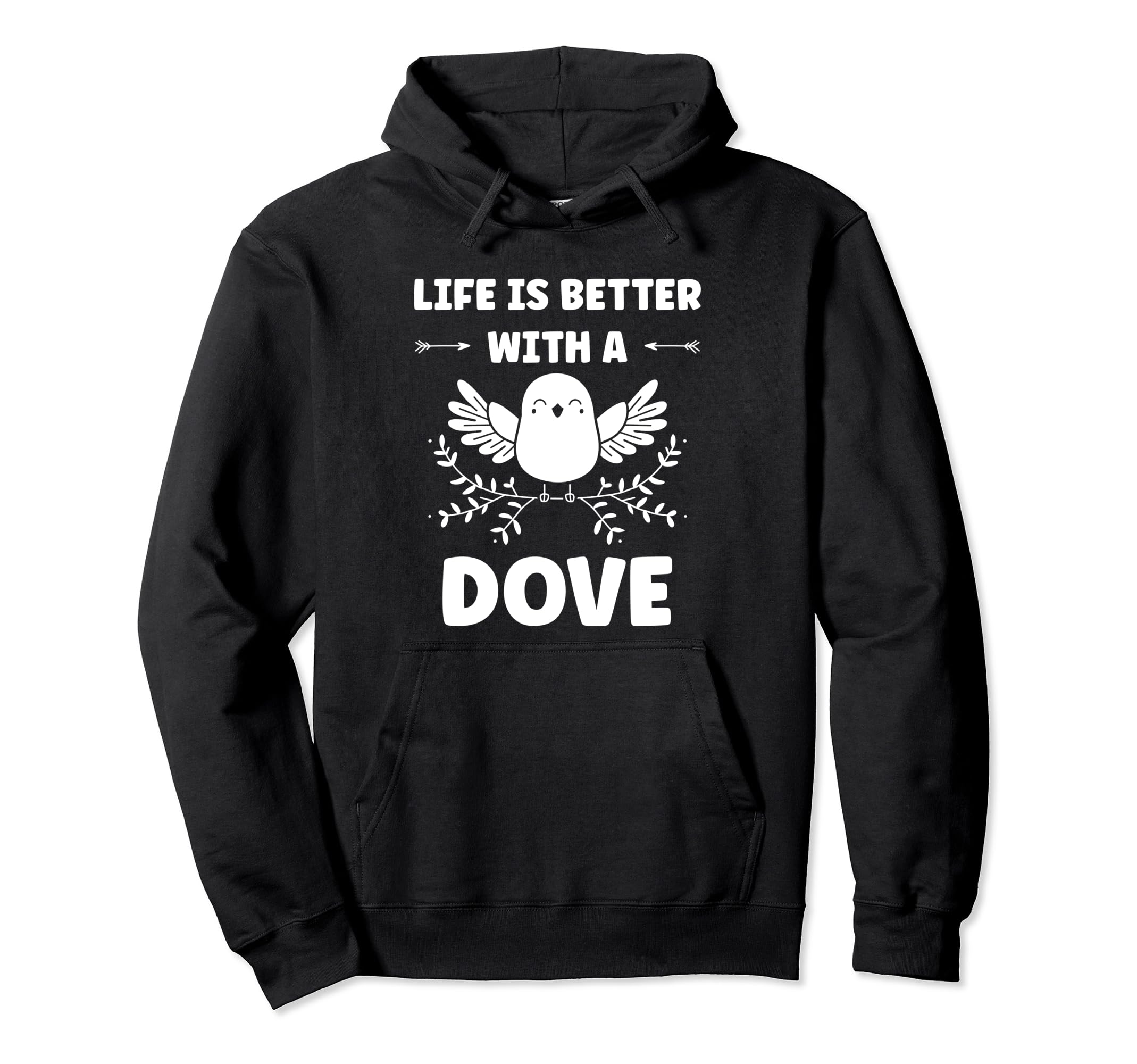 

Bird small Dove of peace life if better with a dove hoodie