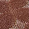 Modern Embossed Rug In Rosy Terra Cotta Red 120x170
