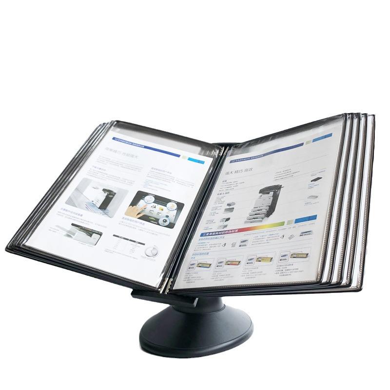 A4 Display Folder with 10 Pages for Promotional Advertising and Data Presentation