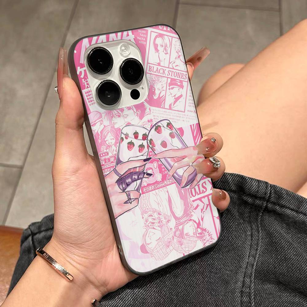 Comics Oosaki Nana Hot Japan For IPhone 17 16 15 14 13 12 11 Pro Max Plus Pro Corrugated Shockproof Matte Phone Cover