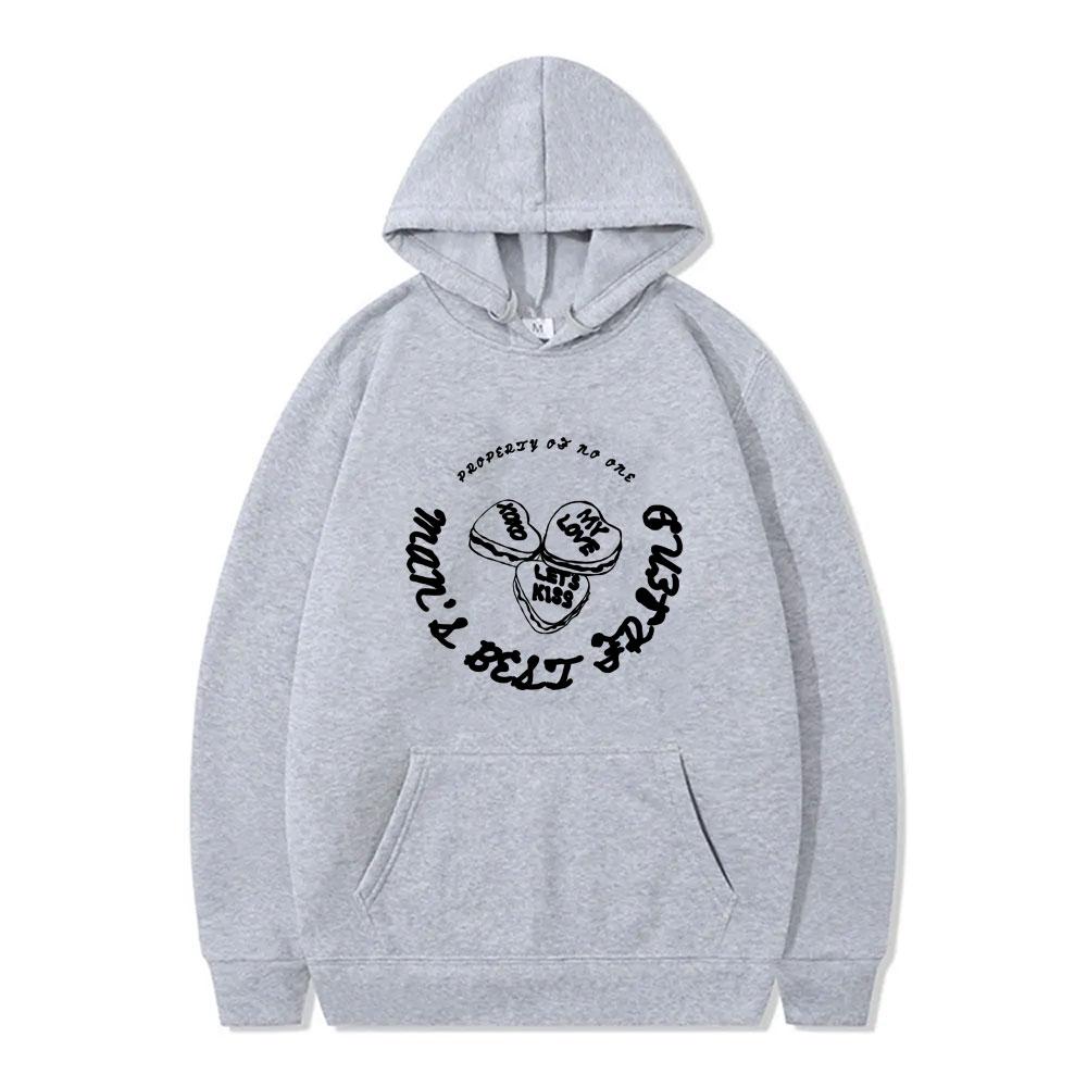 

Мужская графическая толстовка «Лучший друг человека», мужская винтажная толстовка с капюшоном, мужская женская модная толстовка оверсайз 3XL