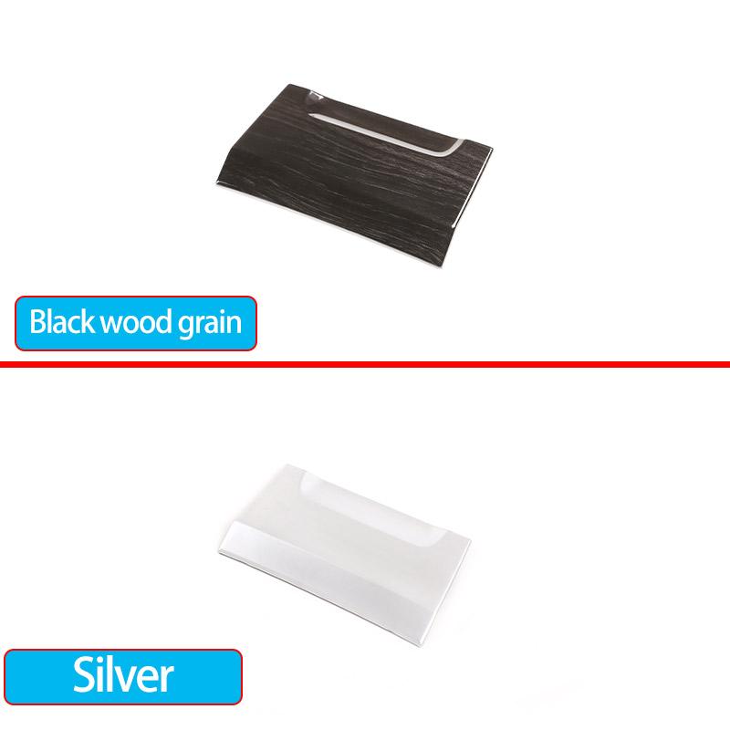 ABS Car Central Control Armrest Box Front Trim Panel Stickers For Land Rover Discovery 4 2010-2016 Car Accessories