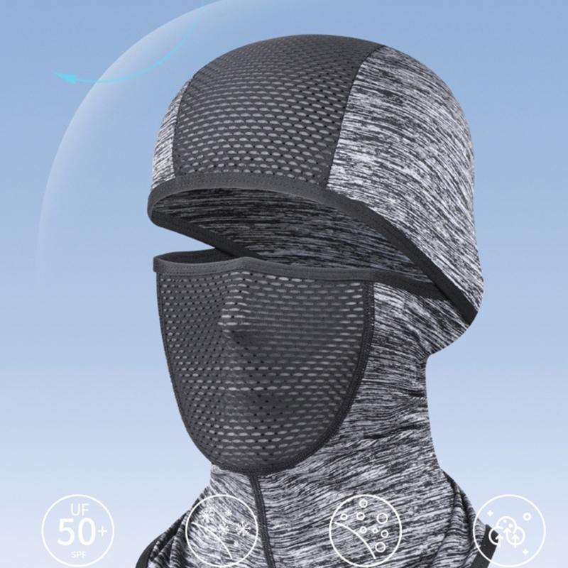 Neck Scarfs Headwear Face Cover Ice Silk Tube Scarfs Bandana Face Mask