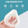 F20 Replacement Cushion for & CPAP Masks, Soft Silicone Seal, Snug Fit for Nose & Mouth Large