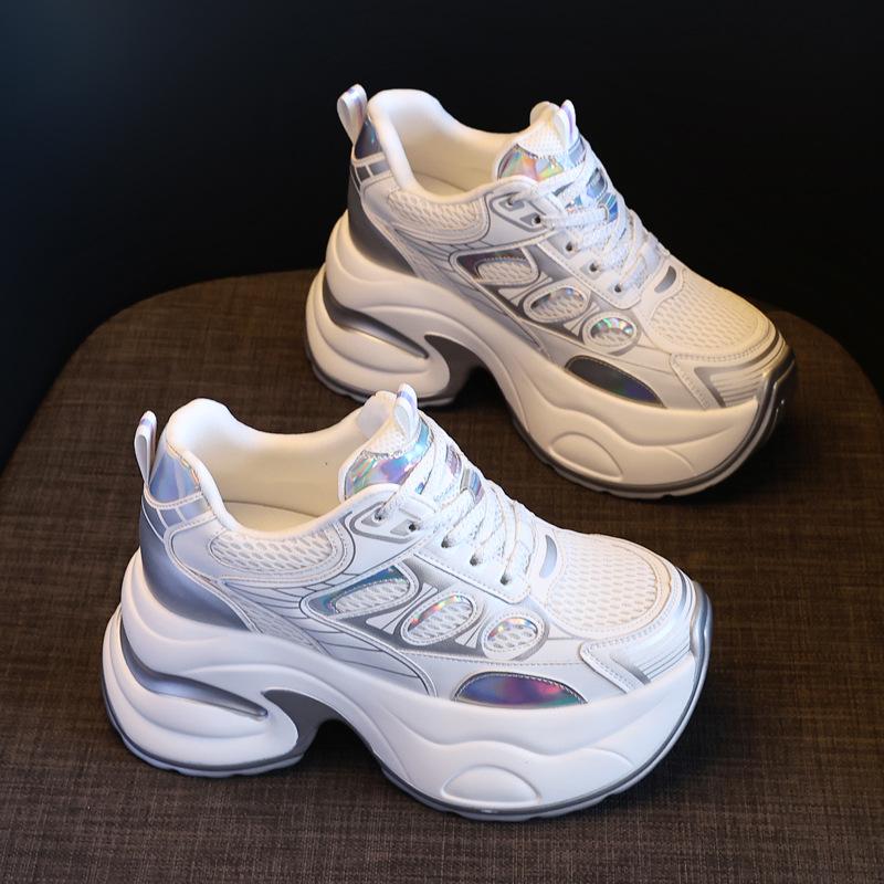 HC3559-2 Women's Petite Hidden Heel Dad Sneakers - Spring 2025 Collection