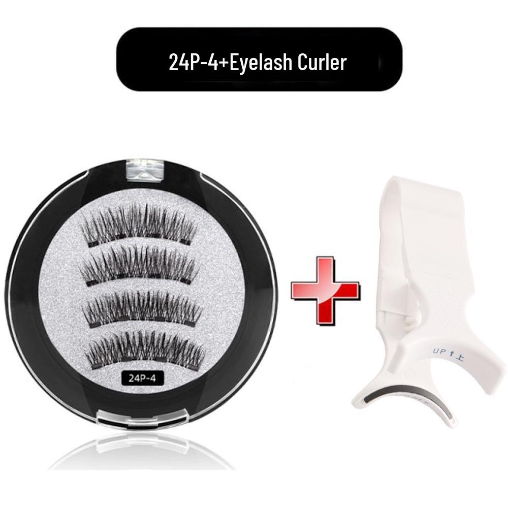 Magnetic Reusable False Eyelashes - Little Devil Quantum Set, Glue-Free, Long-Lasting, Natural Look