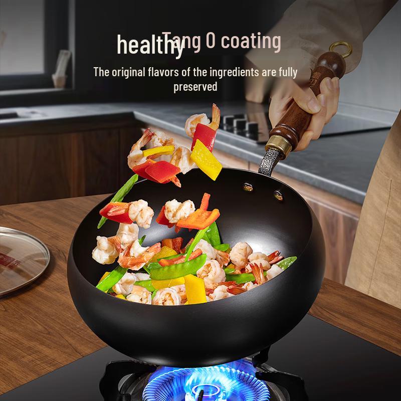 Kangbakh 24cm Refined Iron Stir-Fry Wok