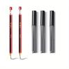 5-Piece Mechanical Pencil Set 2.0mm writing pencils with matching replacement leads Smooth writing with minimal lead breakage 2B hardness