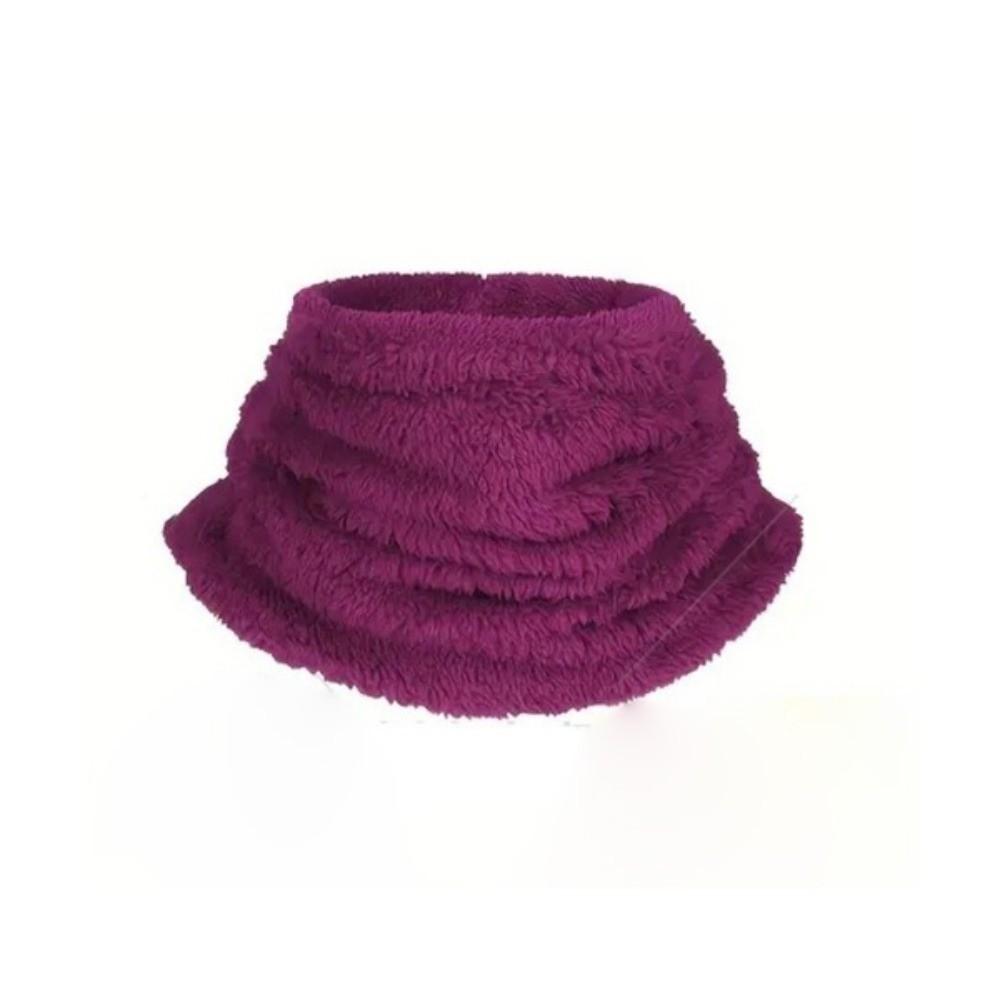 New Adjustable Warm Scarf Windproof Drawstring Fake Collar Solid Color Coldproof Neck Cover Autumn and Winter