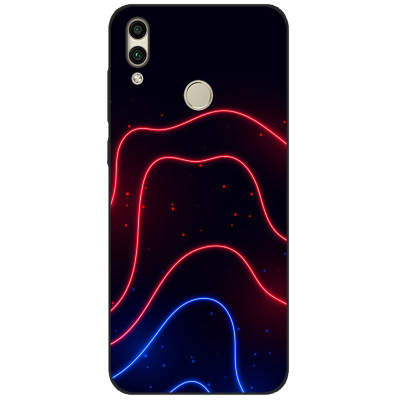 For Huawei Honor 8C 8 C Shockproof Protective Phone Case on Honor 8C Fashion Silicone Cover Honor8C Case 6.26" Honor 8C Case