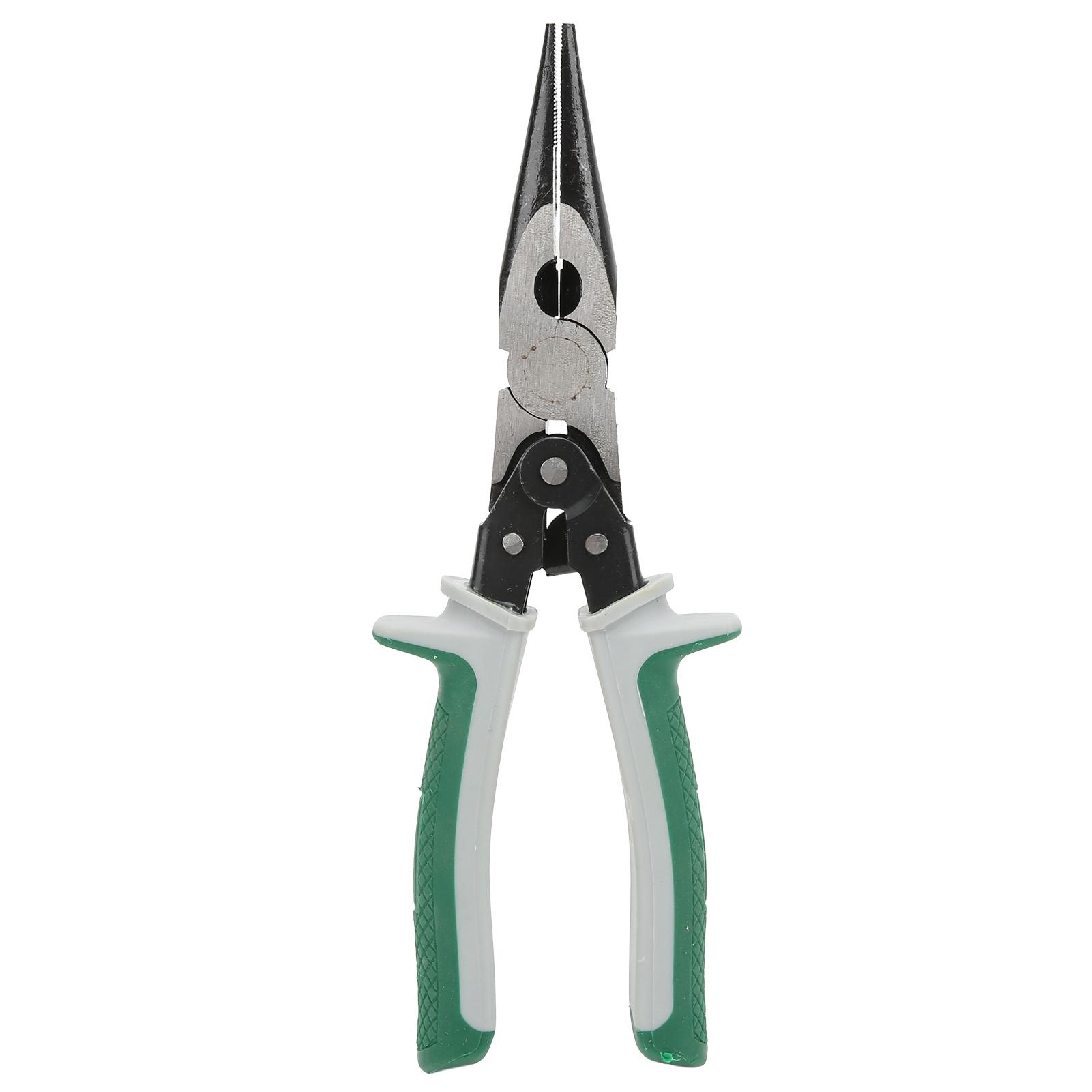 

Long Nose Pliers Sturdy Chrome‑Vanadium Steel Durable Convenient Wide Application Needle Nose Pliers