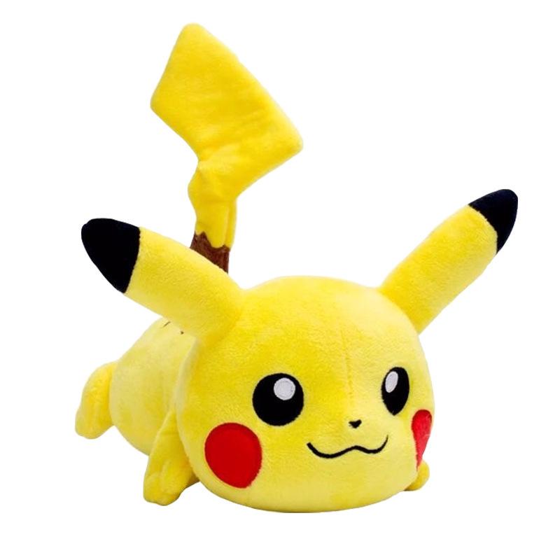 Oryginalne pluszowe lalki Pokémon: Pikachu, Gengar, Duży Squirtle, Charmander, Eevee, Lalka z automatu z chwytakiem
