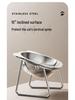 Stainless Steel Pet Bowl with Elevated Rack for Cats & Dogs - Anti-Neck Strain Design