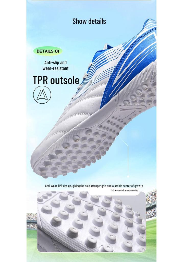 Chenma Unisex Outdoor Non-Slip Football Shoes for Adults & Youth