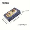 1 Scatola Mazzo Tarocchi Strega di Tutti i Giorni con Guida - Set di 78 Carte, Gioco di Società a Tema Stregoneria, Kit Tarocchi Magia Pratica