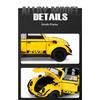 1/32 Scale Volkswagen Beetle Alloy Die-cast Car Model Simulation Retro Classic Car Collection Ornaments Children's Toys Gifts