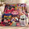 Spy x Family Decke Flanelldecke Weiche Gemütliche Plüschdecke für Sofa Bett Leichte Heimdekoration Outdoor Camping
