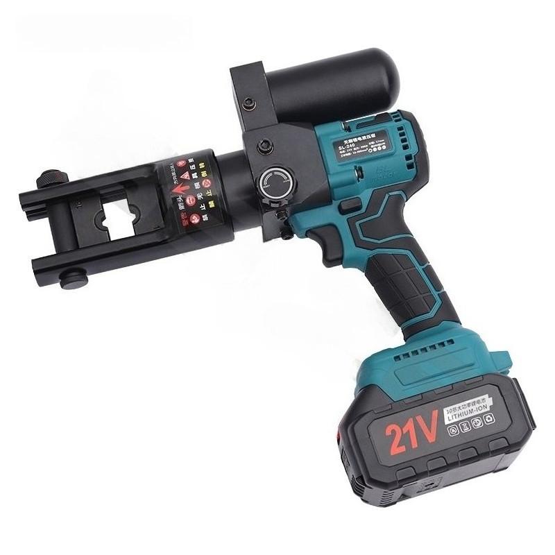 21V Crimping Pliers Copper/aluminum Cable Crimping Tool Rechargeable Portable Electric Hydraulic Crimping Pliers