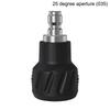 High Pressure Washer Spray Nozzle With 1/4' Quick Connect And High-Elastic Soft Anti Scratch Sleeve For Car Garden Cleaning