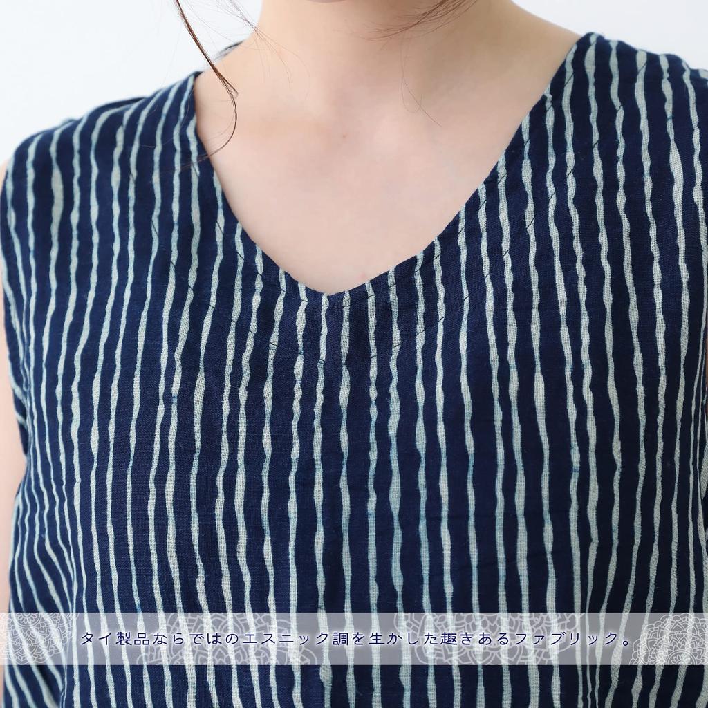 Ethnic Asian Natural Cotton Loungewear for Relaxation [ubmai] Women's