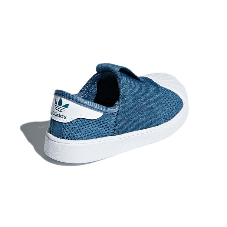 adidas Originals Superstar Smr 360 I Breathable Low Top Toddler Shoes Blue White Infant And Toddler B22433