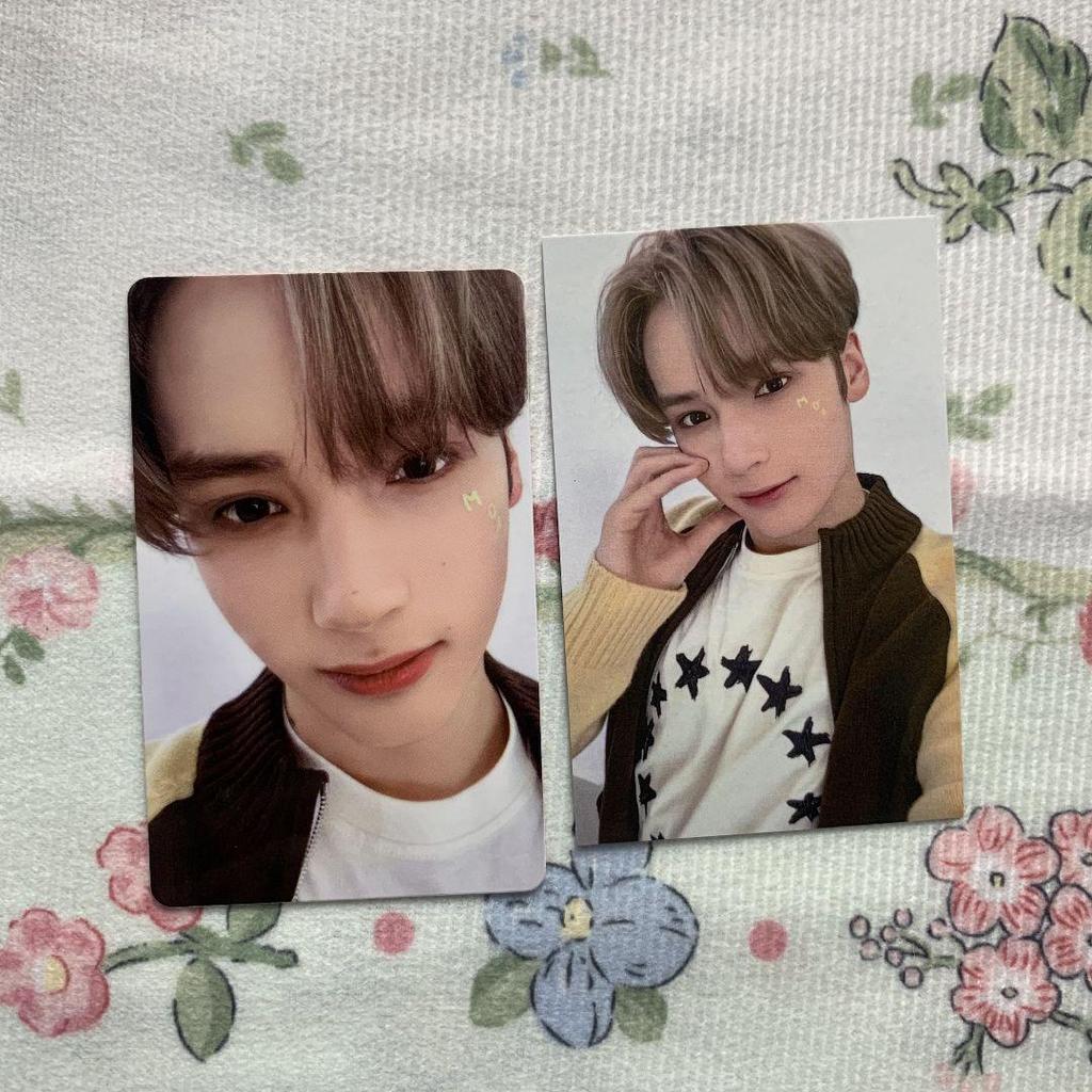 [USED] TXT FANLIVE MOAZONE Trading Cards (2) Hueningkai FC Bonus