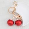 Delicate Cherry Pendant Statement Pendant Bag Pendant Key Ornament Alloy Texture Great for Dating and Social Event