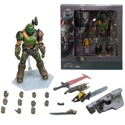 Anime Doom Figma Doom Eternal SP-140 Action Figure Modello Articolato Decorazione da Scrivania Modello da Collezione Statua Giocattolo Regali