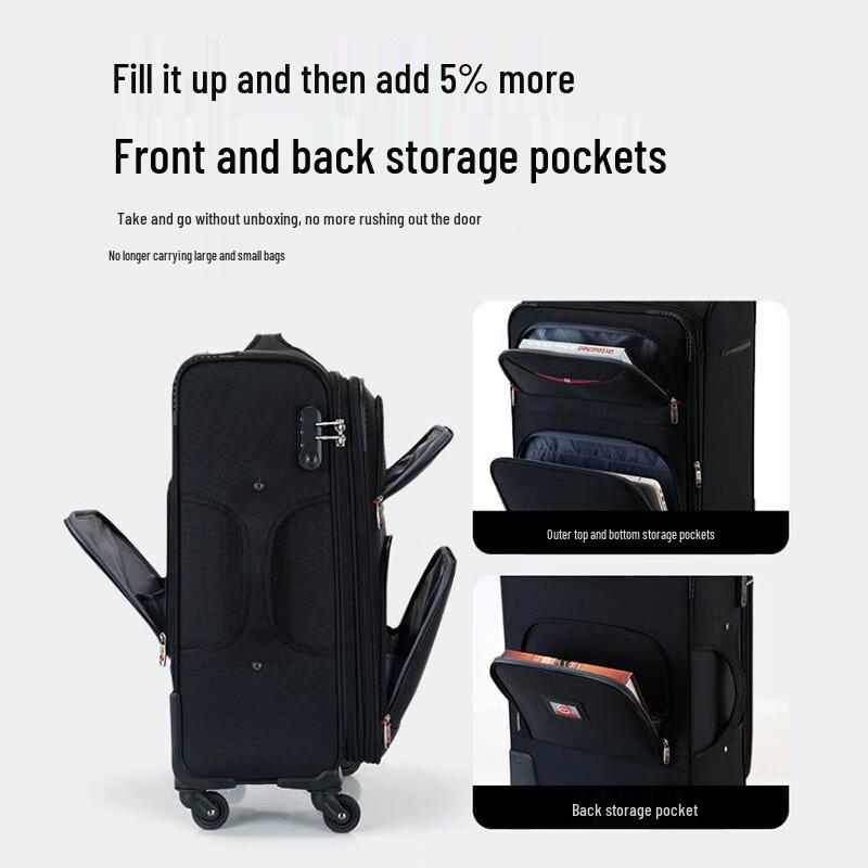 Xiaoyan Oxford Fabric Travel Suitcase