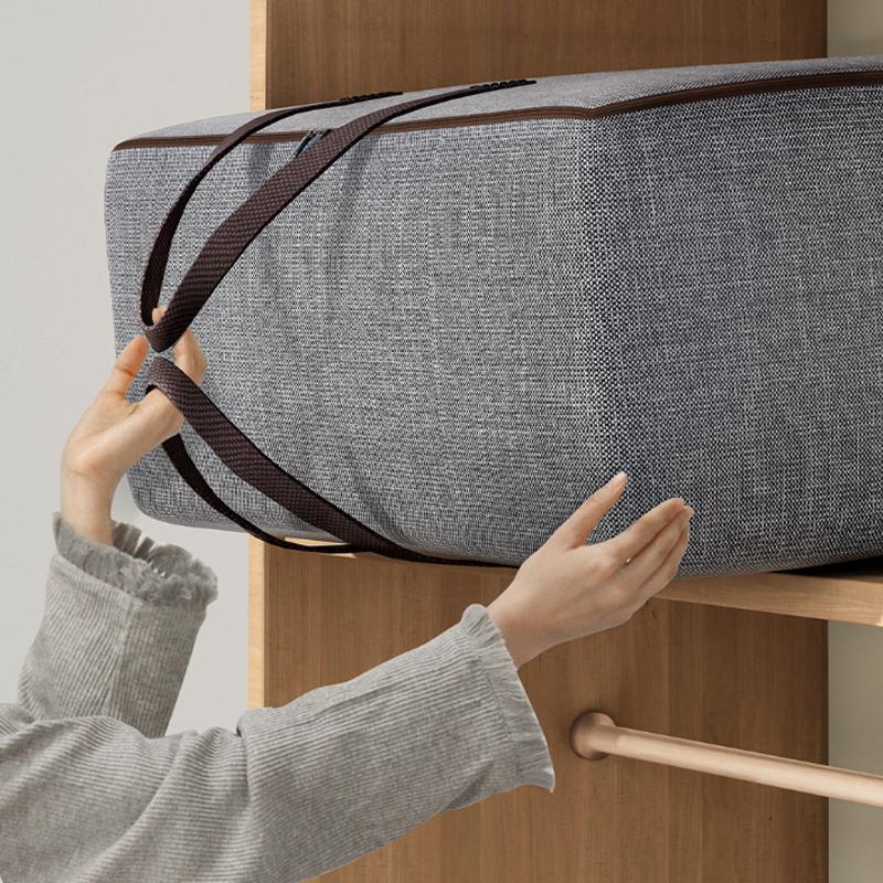 Large Underbed Dustproof Clothes Storage Bags Oxford Cloth Quilt Waterproof Storage Bag Ziped Organizer Wardrobe Boxes