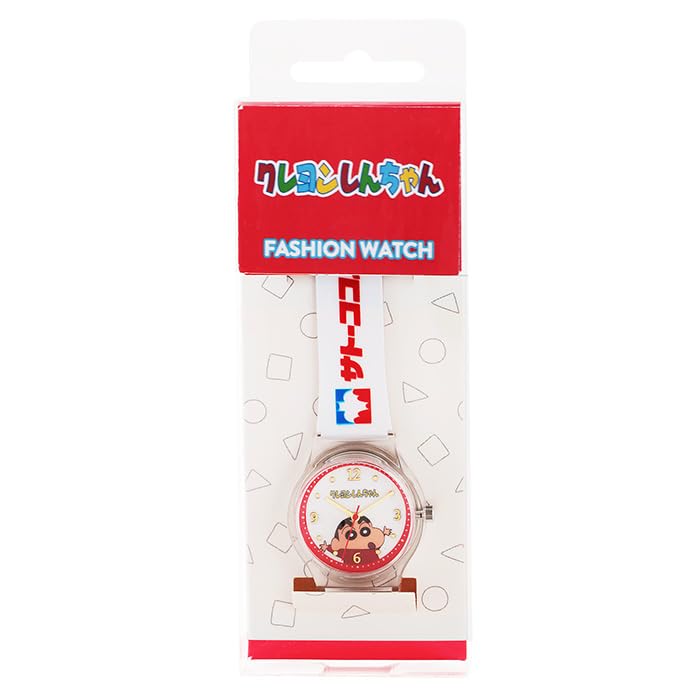 Crayon Plastic Case Anime Clear J-AXIS Shin-chan Watch, Character, CH2D0002, Unisex,