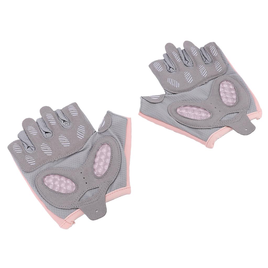 Breathable Workout Gloves Liquid Silicone Non Slip Easy Removal Shock Absorption Half Finger Workout Gloves