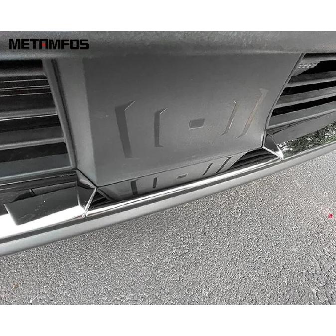 For Hyundai Tucson - 2024 Stainless Front Bumper Lip Trim Body Kit Spoiler Splitter Protector Accessories Car Styling