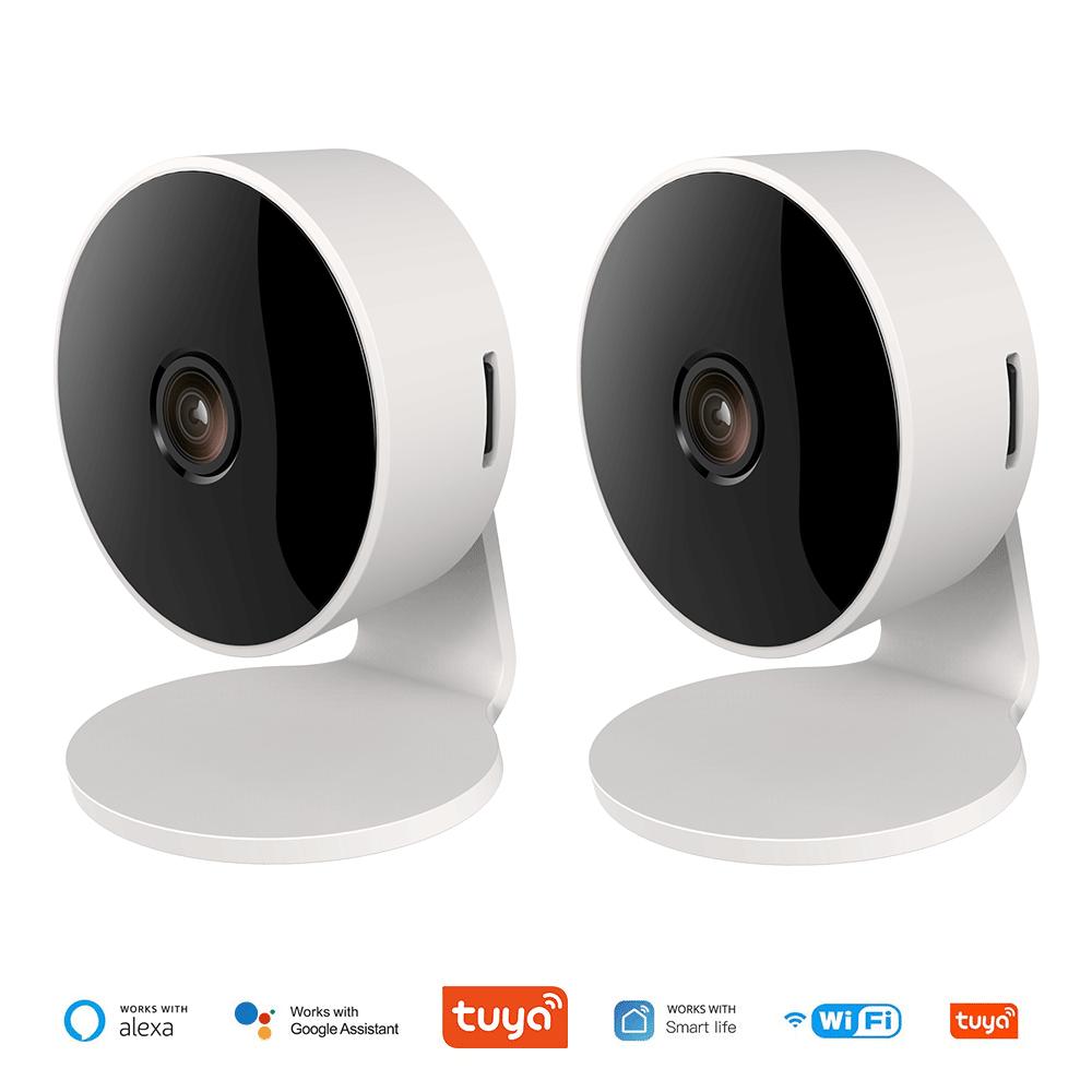 4MP Tuya Smart Mini WiFi Indoor Wireless Security Camera Two Way Talk Home Baby Monitor PIR Auto Tracking Surveillance