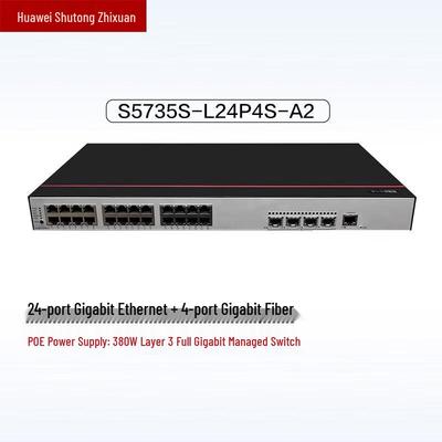 Huawei S5735S-L24P4S-A2 24-Port Gigabit POE Managed Switch CN Plug (adapter Included)