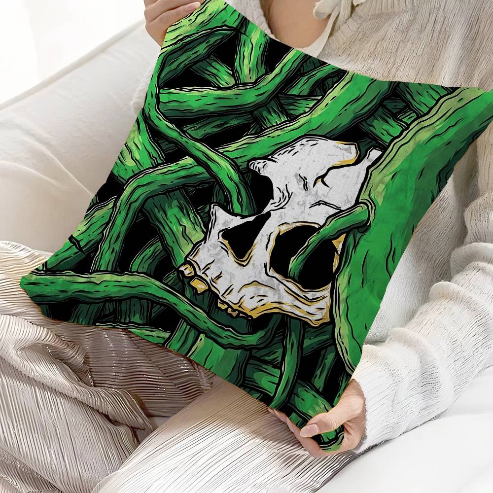 G-Gojira Band Pillow Gift Home Office Decoration Bedroom Sofa Car Cushion Cover Case 45x45