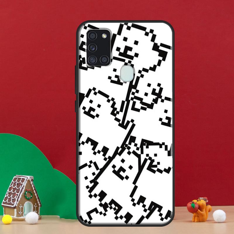 Undertale Annoying Dog For Samsung Galaxy A54 A34 A14 A52S A12 A22 A32 A52 A13 A53 A73 A50 A51 A71 Phone Case