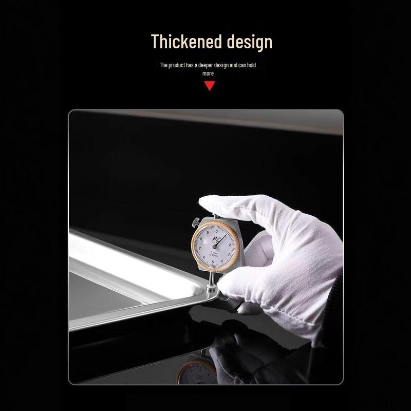 Rectangular Stainless Steel Serving Tray