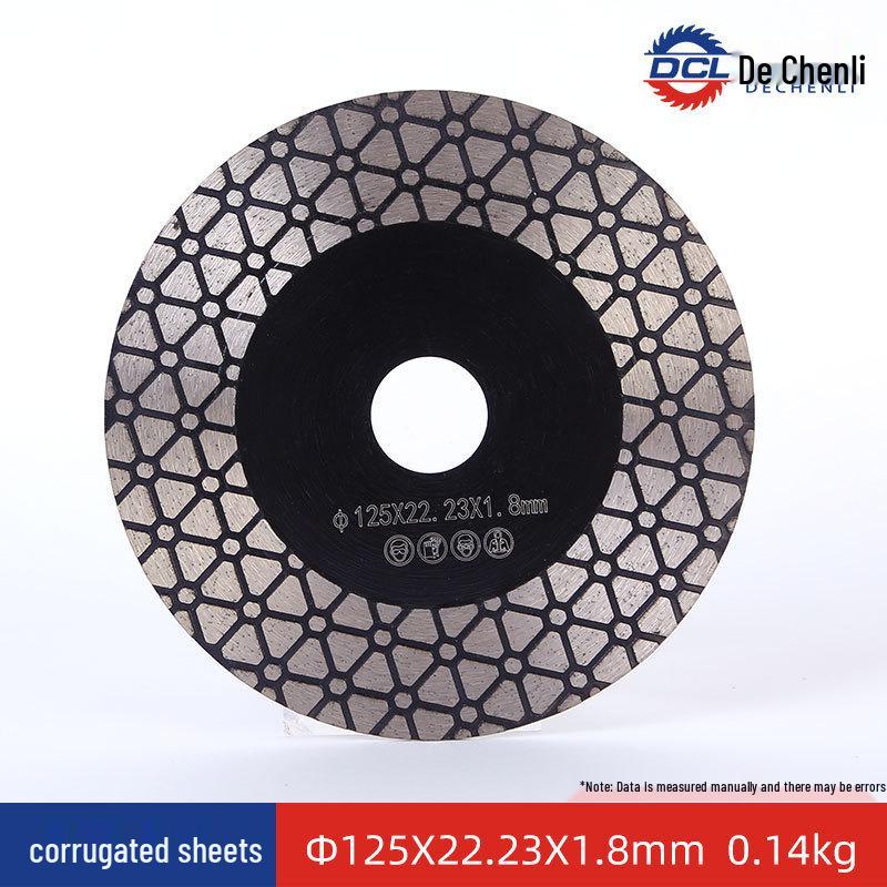 Dual-Use Football-Shaped Diamond Saw Blade for Cutting & Grinding Stone and Ceramic Tiles