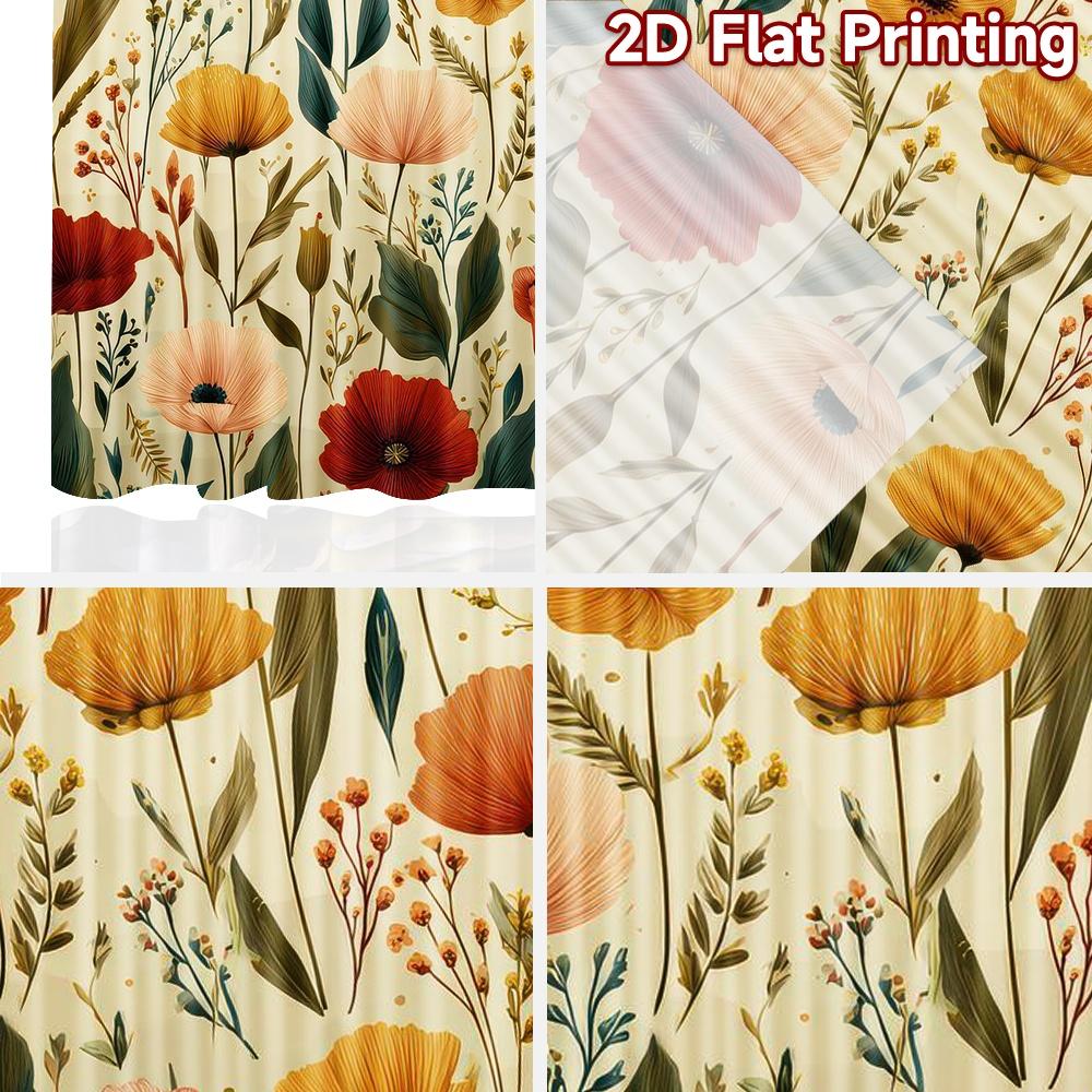 2D flat Photography Backdrop Popular Photography Banner Colorful Floral Bouquet 100% Polyester Party & Holiday Decor Use for
