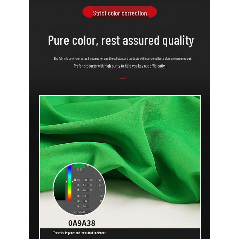 Green Screen Backdrop: Photography & Studio Keying Cloth in Green, White, Blue, Black
