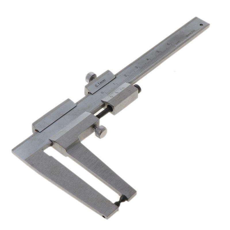 652F Measure Rule with Clear Scale Easy Carry Verniers Calipers For Brake  Disks Measuring Tool Ranges 0-60mm 