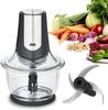 Multi Chopper Electric - ADE - KITCHEN GADGETS - 2 Speeds - 1.2 L - Black / Stainless Steel
