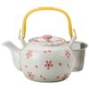 Yamashita Crafts Teapot, Porcelain, 720cc, Sakura Awayuki No. 4 Teapot, with Tea Strainer, 15029900