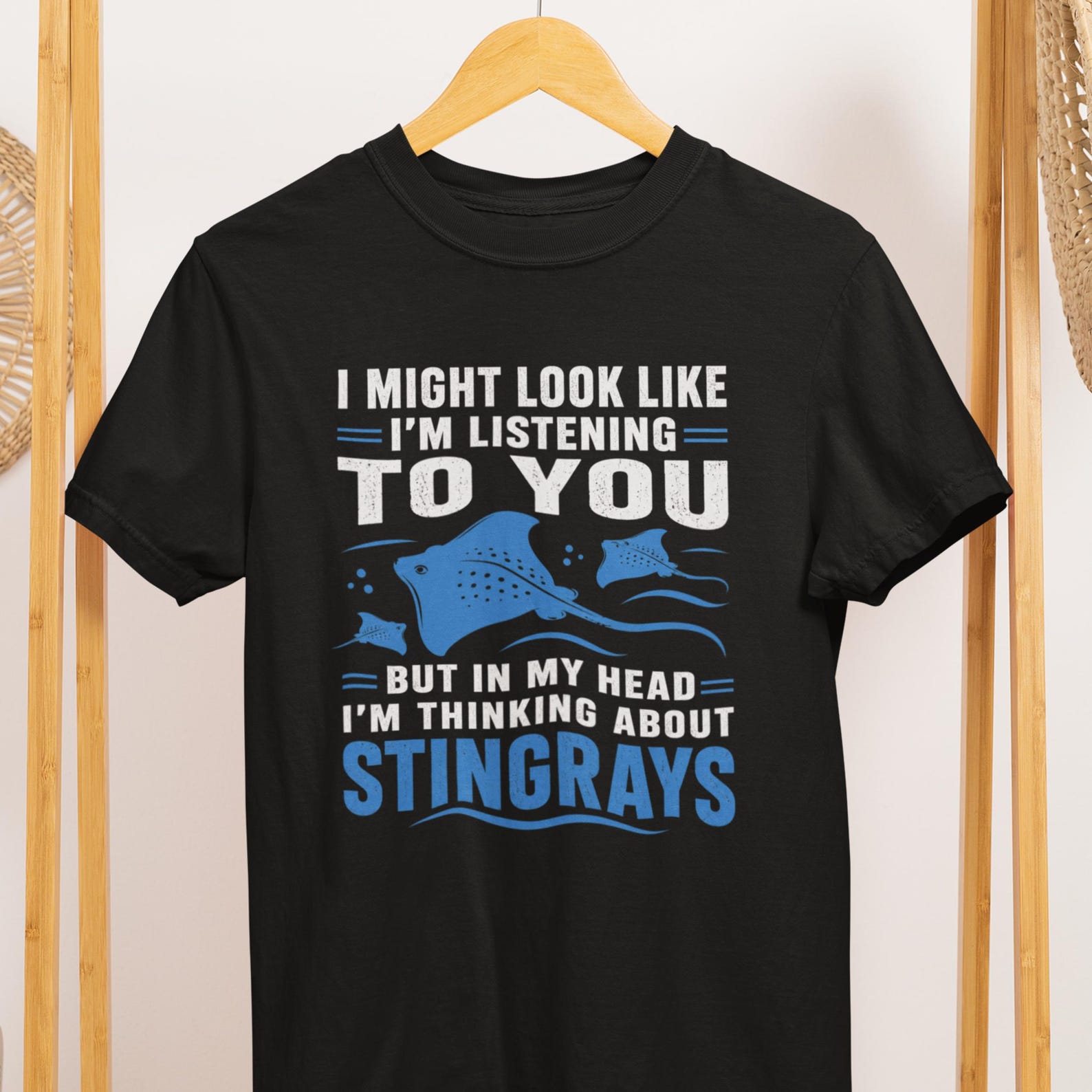 Stingray Shirt, Ocean Lover Tee, Marine Biology, Comfort Colors 1717 Sea Life Graphic Tee S