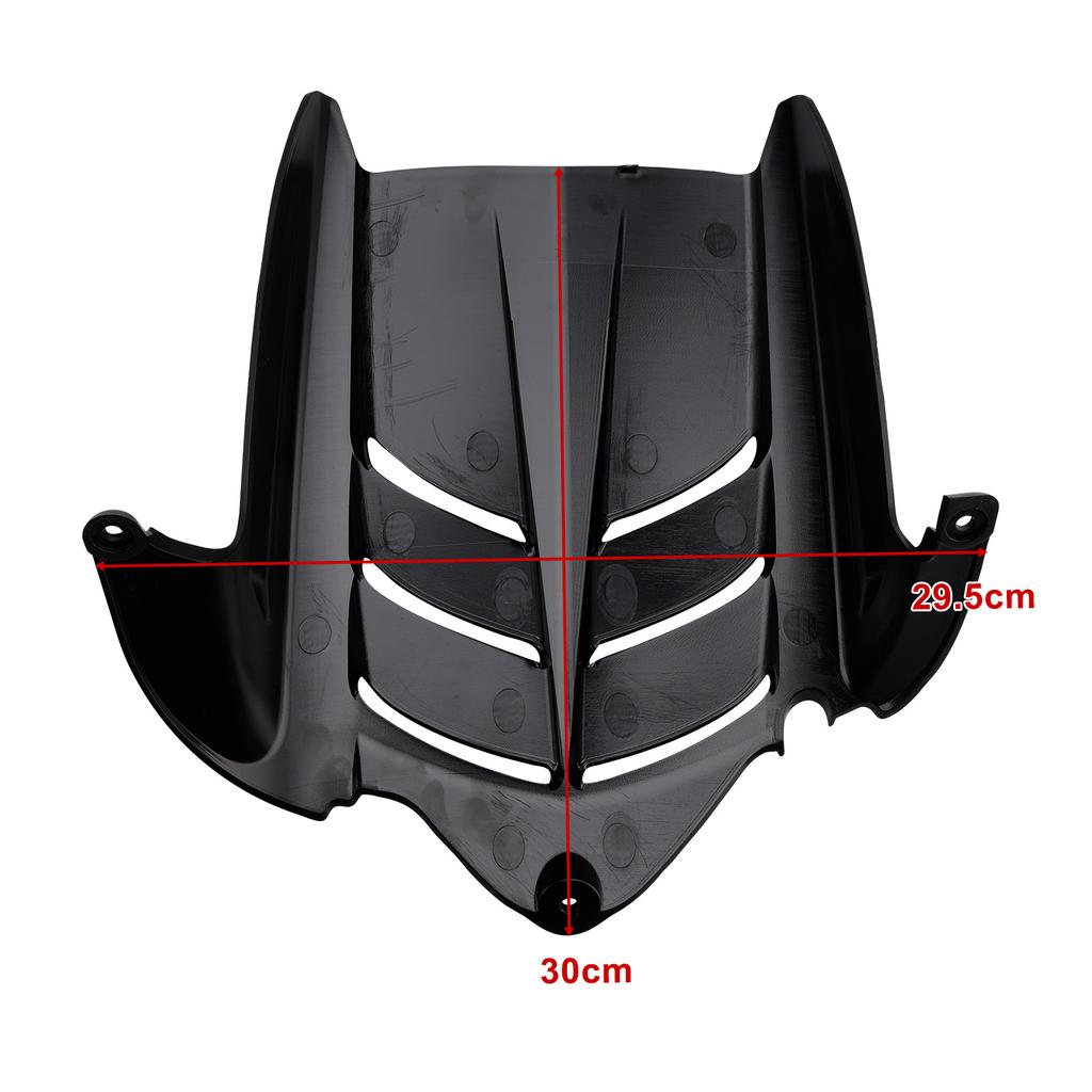 Rear Fender Mudguard Fairing For Kawasaki ZX-6R 636 2009-2025 Black