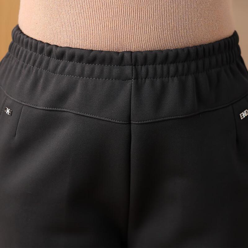 Pasit Women's Fleece Lined Straight-Leg Casual Pants
