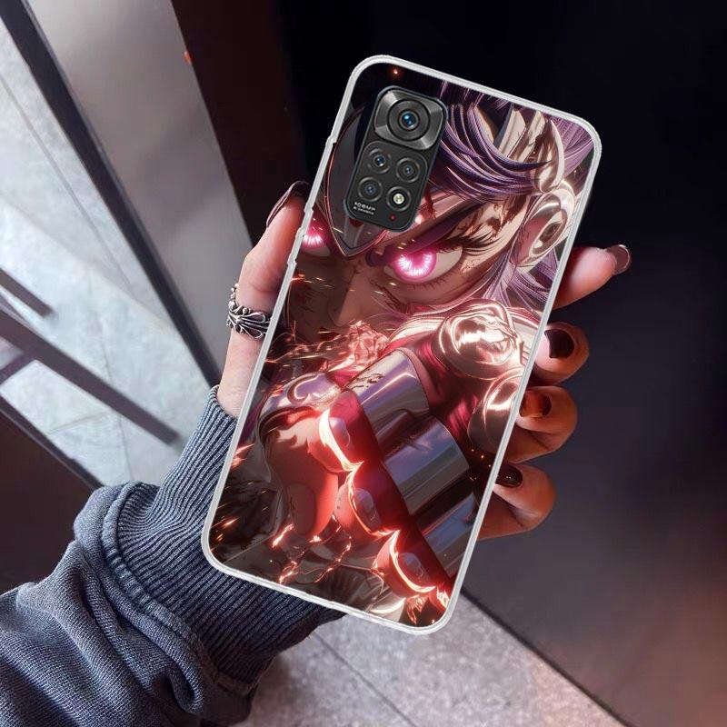 Saint Seiya Cool Phone Case For Xiaomi Poco X5 X6 X7 Pro F7 Ultra M7 Redmi 15C 15 13C 13 12C 12 10 10C 10A 9 9C 9T 9A Cover Poco