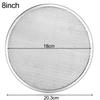 Commercial Style Aluminum Mesh Pizza Screen for Home Oven Baking Tasks